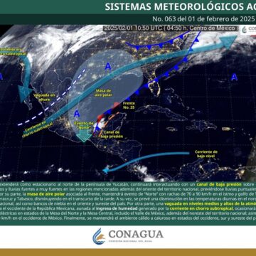 Alerta Protección Civil por evento de norte en el Istmo