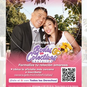 Inicia Registro Civil convocatoria para Bodas Colectivas Gratuitas 2025
