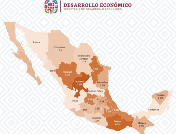 Oaxaca, el segundo estado con mayor crecimiento económico anual: Inegi