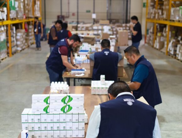 SSO-3 Despliegan convoy de medicamentos para reforzar servicios médicos en Oaxaca