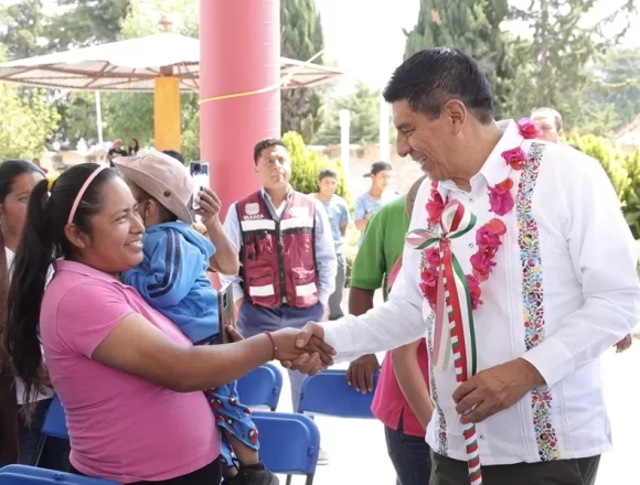 Destina Salomón Jara 3 mdp para la conectividad de San Andrés Lagunas