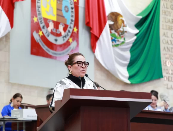 Dip. María Fca Antonio (2) Importante impulsar la Compartencia Estatal para revitalizar las lenguas y culturas de Oaxaca