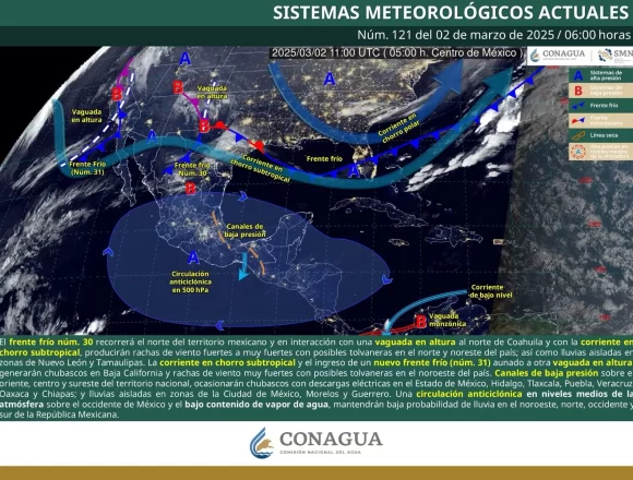 IMG-20250302-WA0009.jpg Pronostican cielos poco nubosos y ambiente caluroso en horas centrales del día para Oaxaca