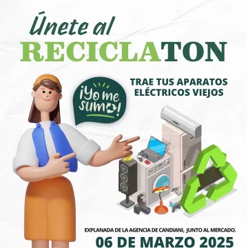 Invita Municipio de Oaxaca de Juárez a participar en el Reciclatón 2025