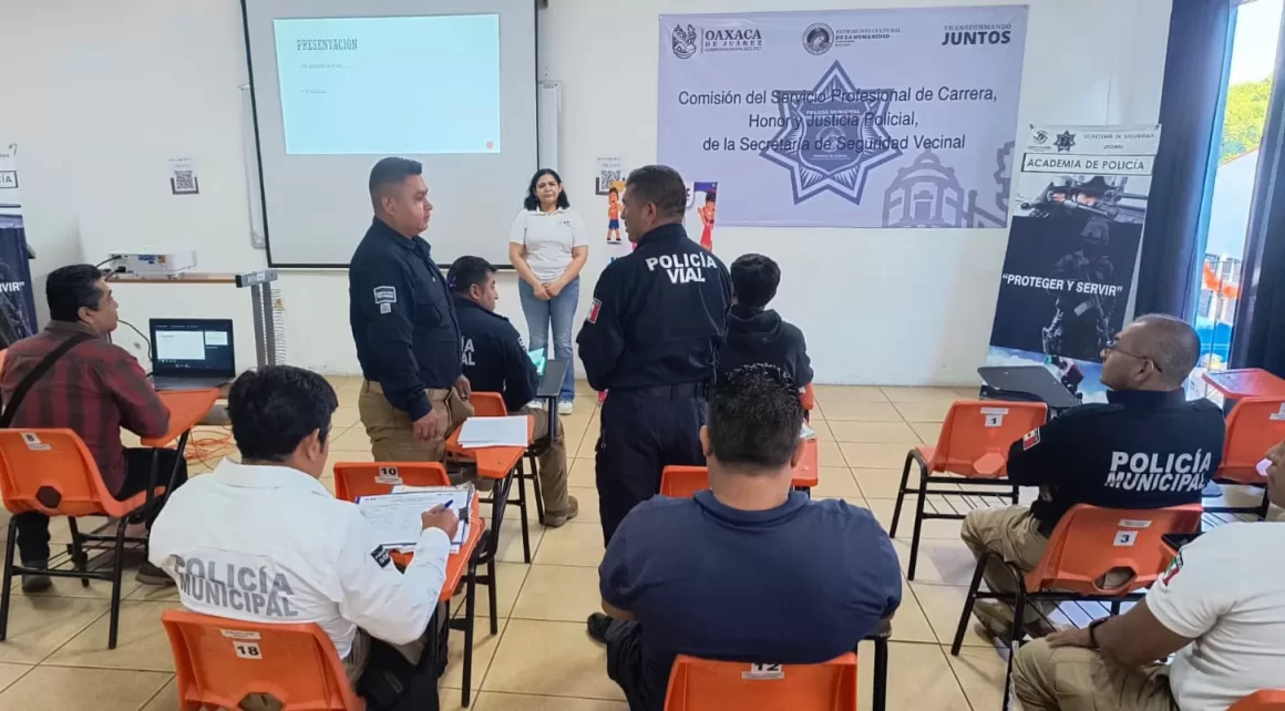 Personal de la Secretaría de Seguridad Vecinal recibe capacitación sobre “Desarrollo de Masculinidades Positivas”
