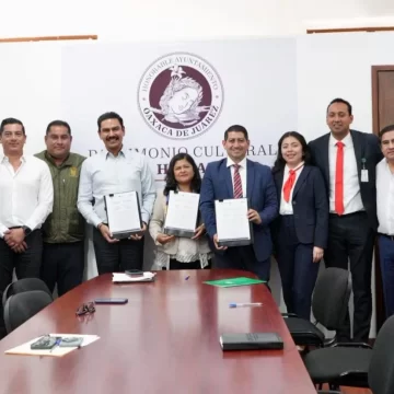 El Municipio de Oaxaca de Juárez firma convenio con la CFE para fortalecer el alumbrado público