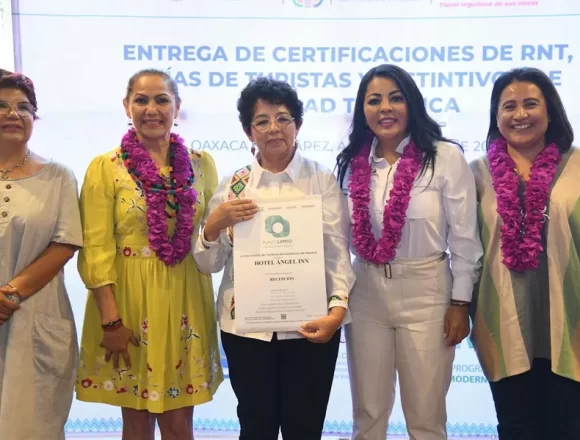 Entrega Sectur Oaxaca 82 distintivos de calidad en los servicios turísticos