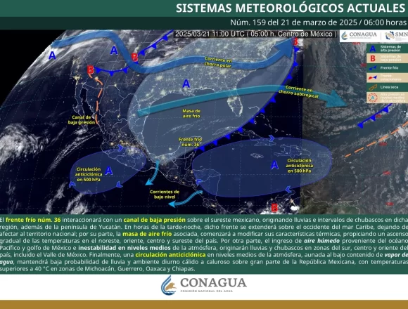 Se esperan lluvias escasas en la porción norte de Oaxaca