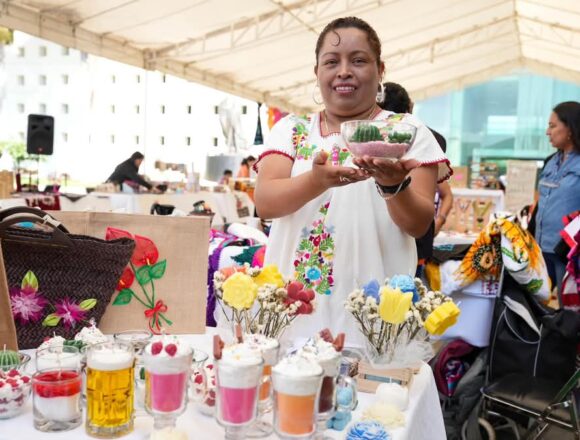 Apoya LXVI Legislatura a mujeres oaxaqueñas con mercado artesanal