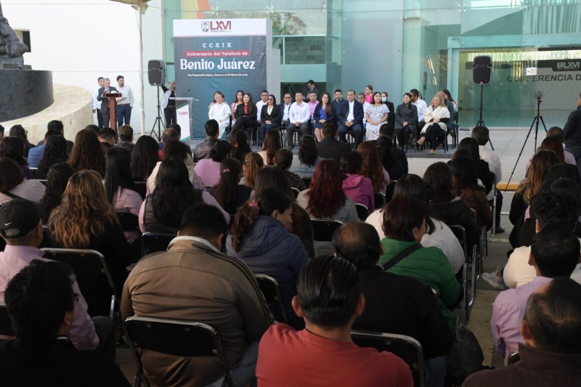 Conmemora Congreso de Oaxaca Natalicio del Benemérito de las Américas