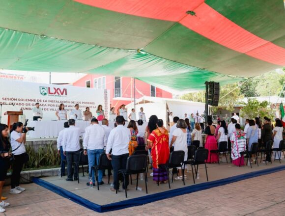 Congreso de Oaxaca realiza Sesión Solemne en la Villa de Tututepec de Melchor Ocampo por los mil 668 años de su fundación