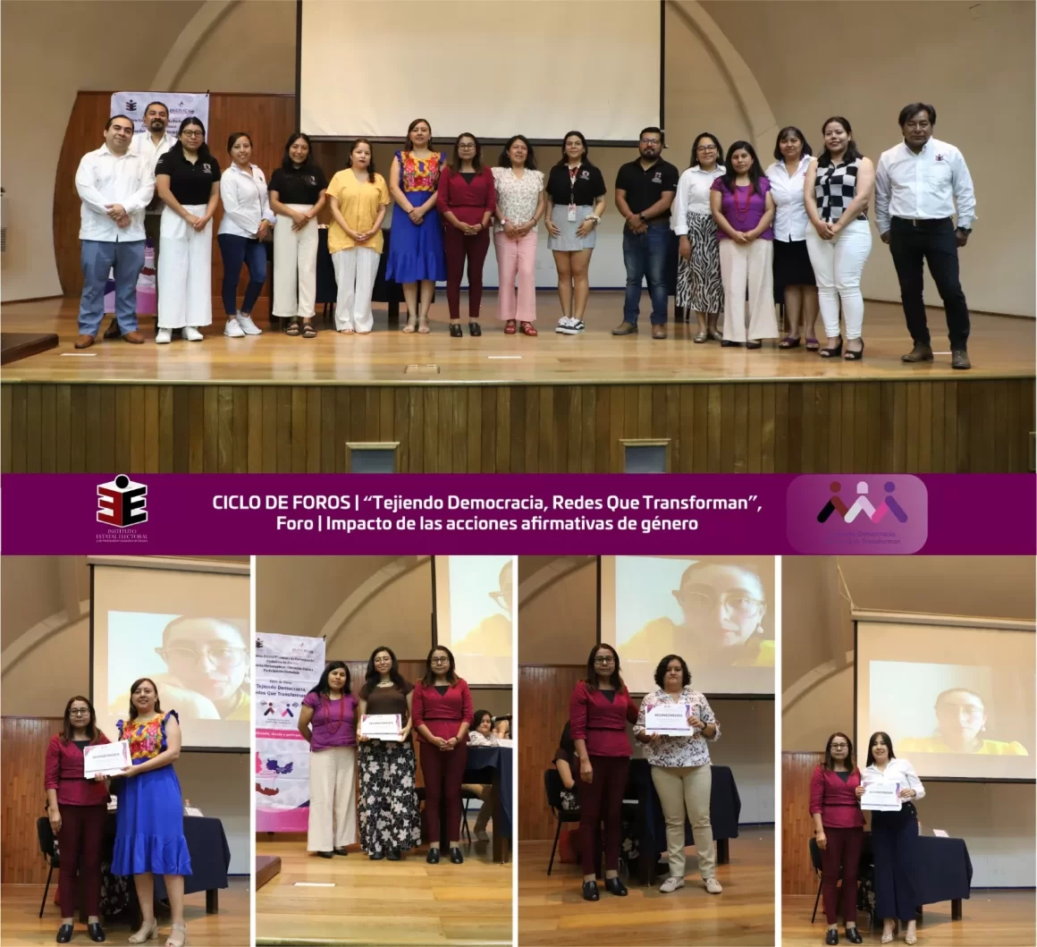 IEEPCO reflexiona en torno al impacto de las medidas afirmativas