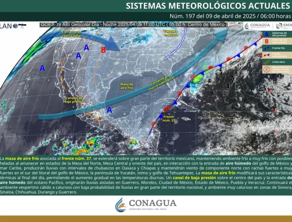 Pronostican ambiente fresco en gran parte de Oaxaca y nieblas en zonas serranas