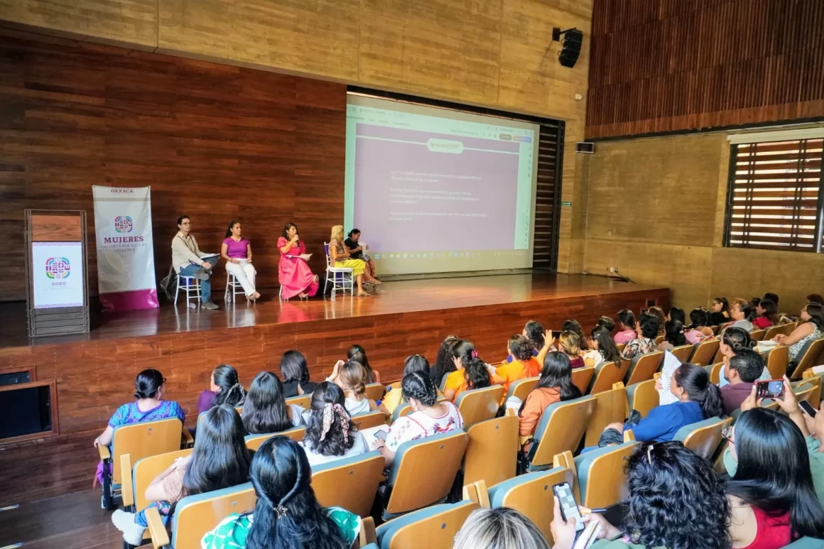 Avanza Secretaría de las Mujeres en conformación del Sistema Estatal de Cuidados de Oaxaca