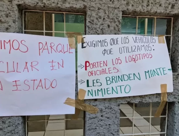 FB_IMG_1747691735599.jpg Toman oficinas del IEEA técnicos docentes en Oaxaca; exigen insumos y mesa de diálogo