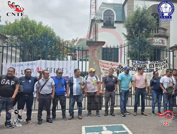 FB_IMG_1748294278322.jpg Maestros de la CNTE bloquean accesos a medios de comunicación en CDMX; exigen diálogo con Sheinbaum