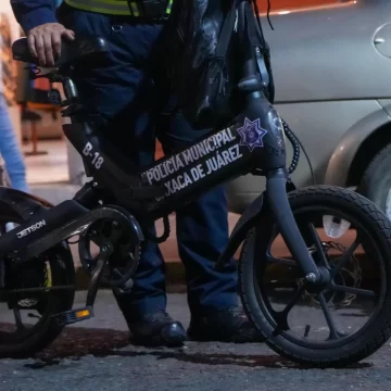 Refuerza Oaxaca de Juárez la seguridad vecinal con bicicletas eléctricas