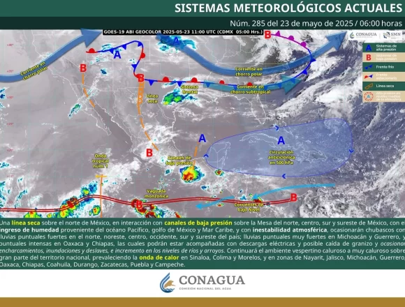 Pronostican temperaturas extremas en Costa, Istmo de Tehuantepec y Cuenca del Papaloapan