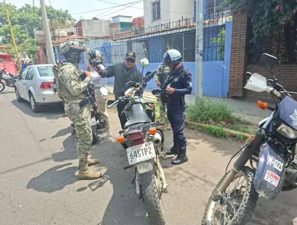Implementa Policía Vial Estatal operativos conjuntos con la Marina y la Policía Estatal