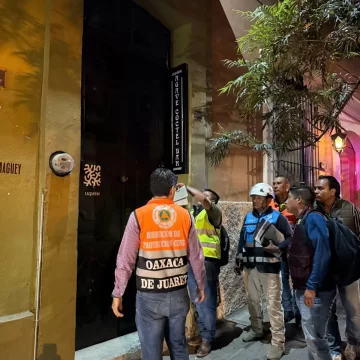 Clausura Mando de Coordinación de Seguridad Metropolitana 13 establecimientos del centro de Oaxaca de Juárez