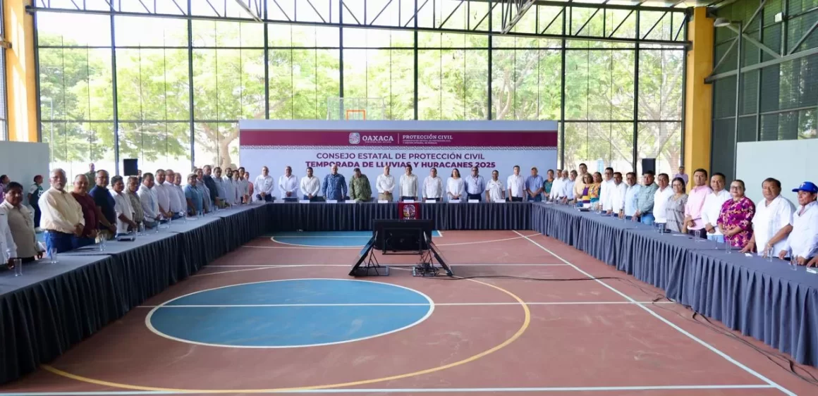 En el Istmo de Tehuantepec, Gobernador de Oaxaca instala Consejo Regional de Protección Civil