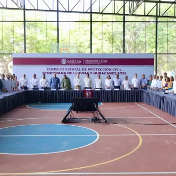 En el Istmo de Tehuantepec, Gobernador de Oaxaca instala Consejo Regional de Protección Civil