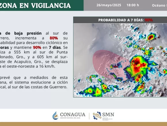 IMG-20250526-WA0068.jpg Informa Protección Civil sobre formación de un posible desarrollo ciclónico al sur de Guerrero