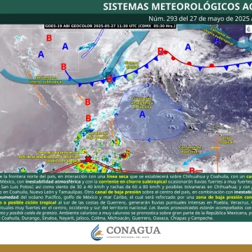 Continúa la presencia de lluvias en Oaxaca durante este martes