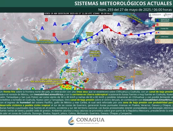 IMG-20250527-WA0009.jpg Continúa la presencia de lluvias en Oaxaca durante este martes