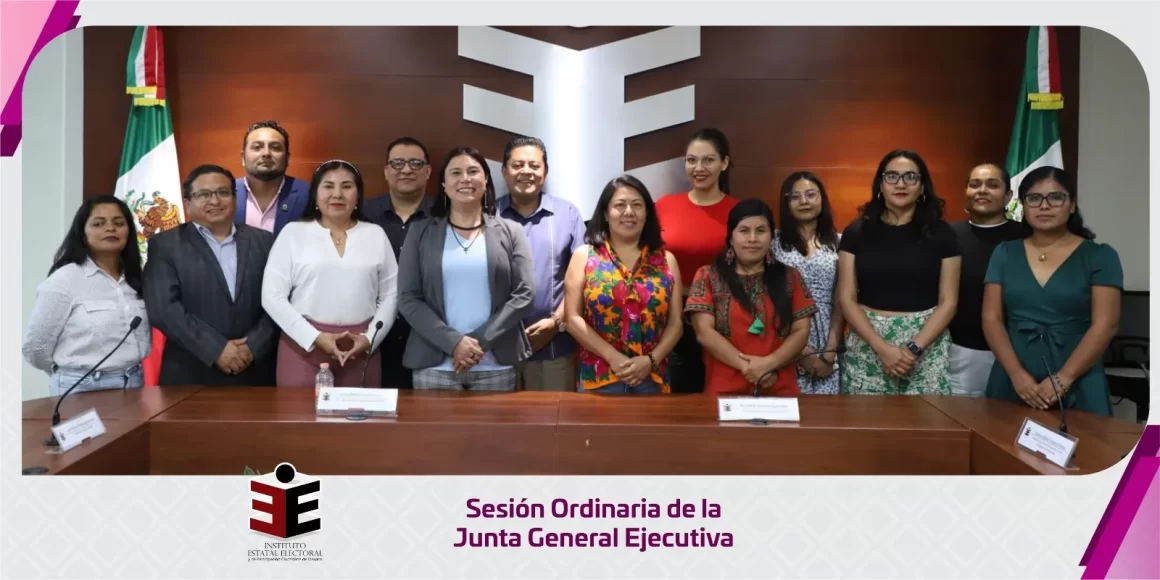 Realiza la JGE Sesión Ordinaria relativa al mes de mayo