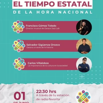 Compartirá El Tiempo Estatal de la Hora Nacional el proyecto musical Oaxaca Jazz Lab