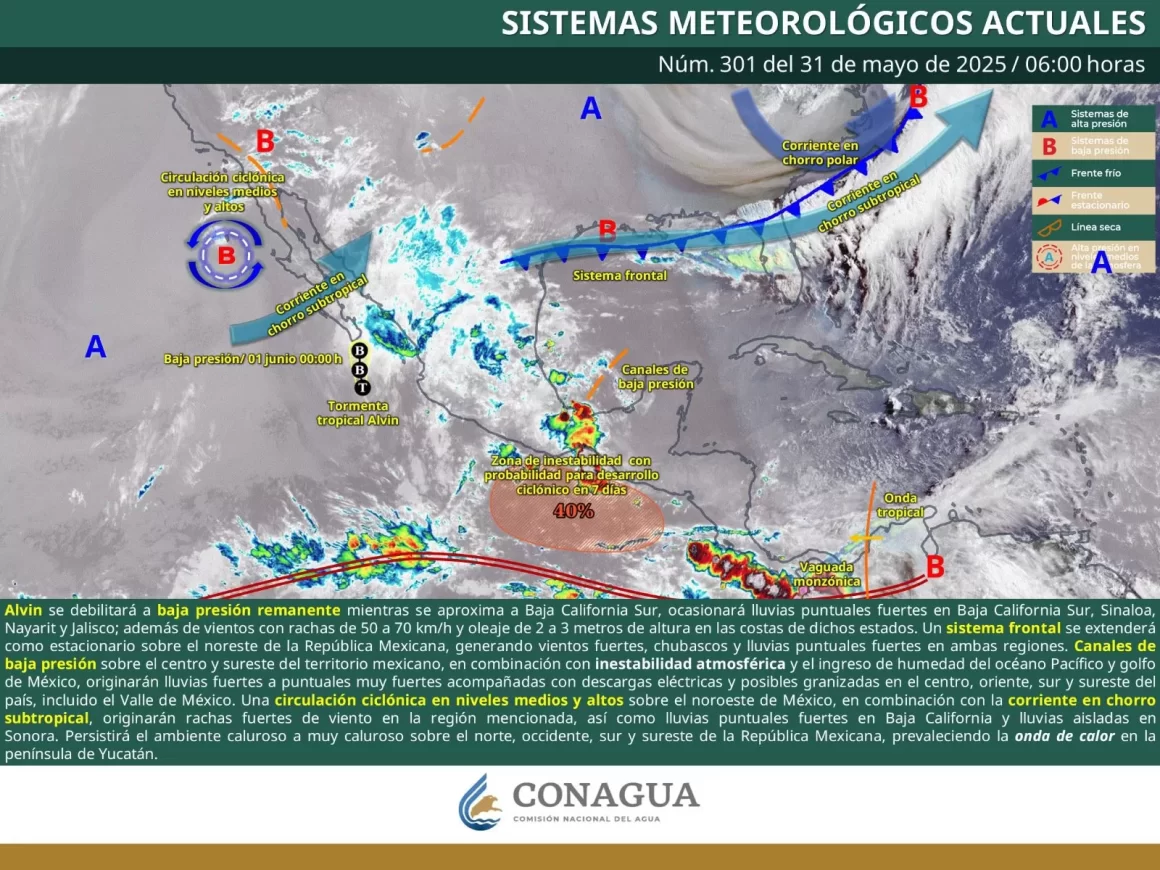 Inestabilidad atmosférica continuará afectando gran parte del estado este sábado