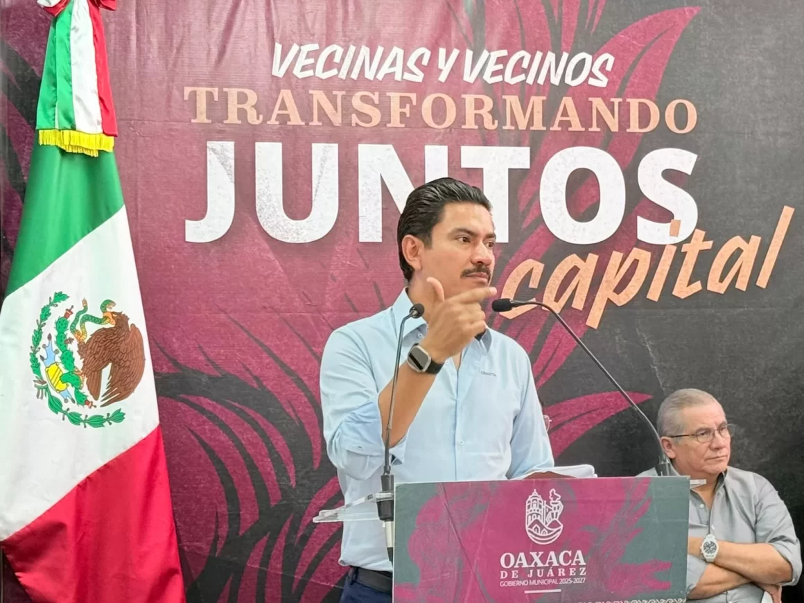 Operativos sin precedentes y colaboración estatal: Oaxaca de Juárez refuerza seguridad y servicios públicos