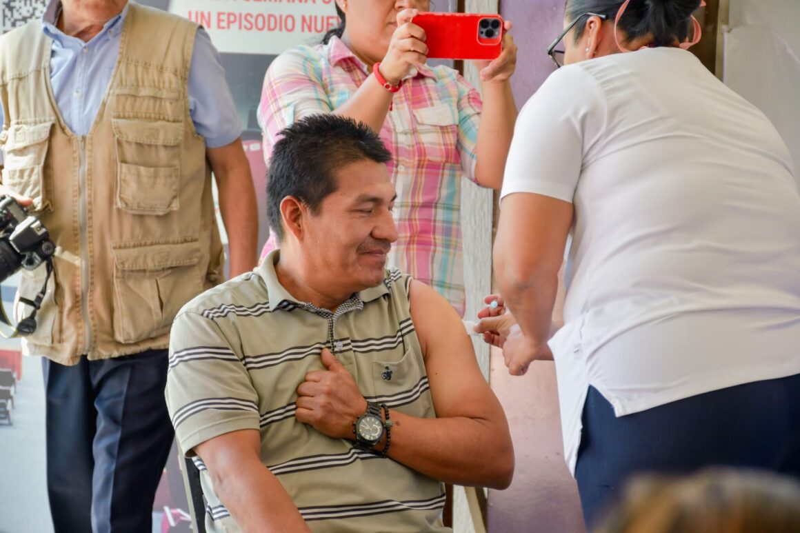 Participa Congreso del Estado en Semana Nacional de Vacunación