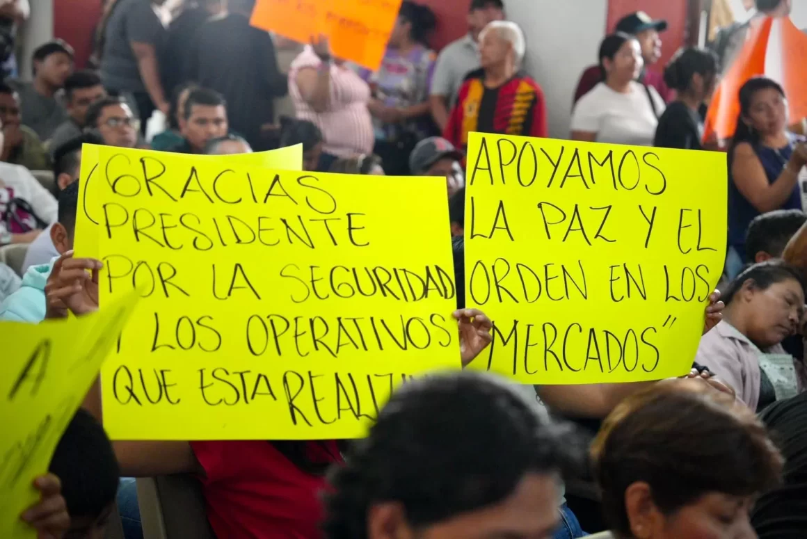 Comerciantes dicen “sí” a la seguridad: respaldan operativos en la Central de Abasto