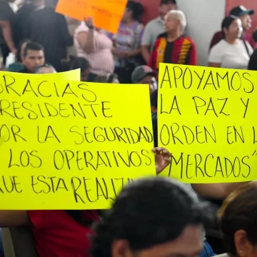 Comerciantes dicen “sí” a la seguridad: respaldan operativos en la Central de Abasto