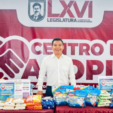 Habilita Congreso del Estado centro de acopio para la población afectada por huracán “Erick”