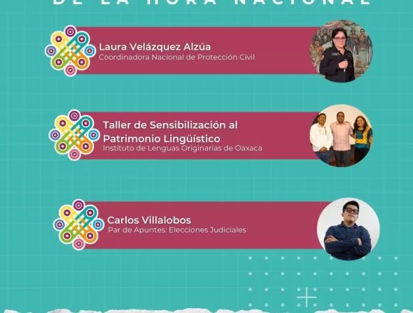 Abordará El Tiempo Estatal de la Hora Nacional temas en materia de gestión de riesgos y protección civil