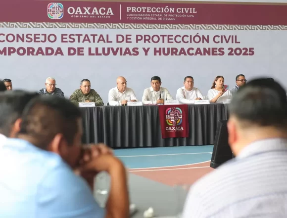 En el Istmo de Tehuantepec, Gobernador de Oaxaca instala Consejo Regional de Protección Civil