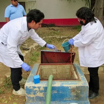 Concluye Soapa limpieza y desinfección del tanque de rebombeo Infonavit El Rosario