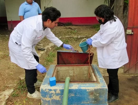 Concluye Soapa limpieza y desinfección del tanque de rebombeo Infonavit El Rosario