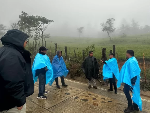 Refuerza Gobierno del Estado acciones de búsqueda de un menor en la Sierra Mixe
