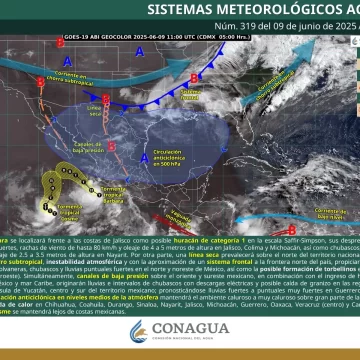 Continuarán lluvias de intensidad variable en la mayor parte de Oaxaca