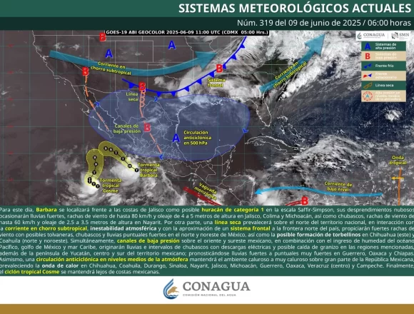IMG-20250609-WA0005.jpg Continuarán lluvias de intensidad variable en la mayor parte de Oaxaca