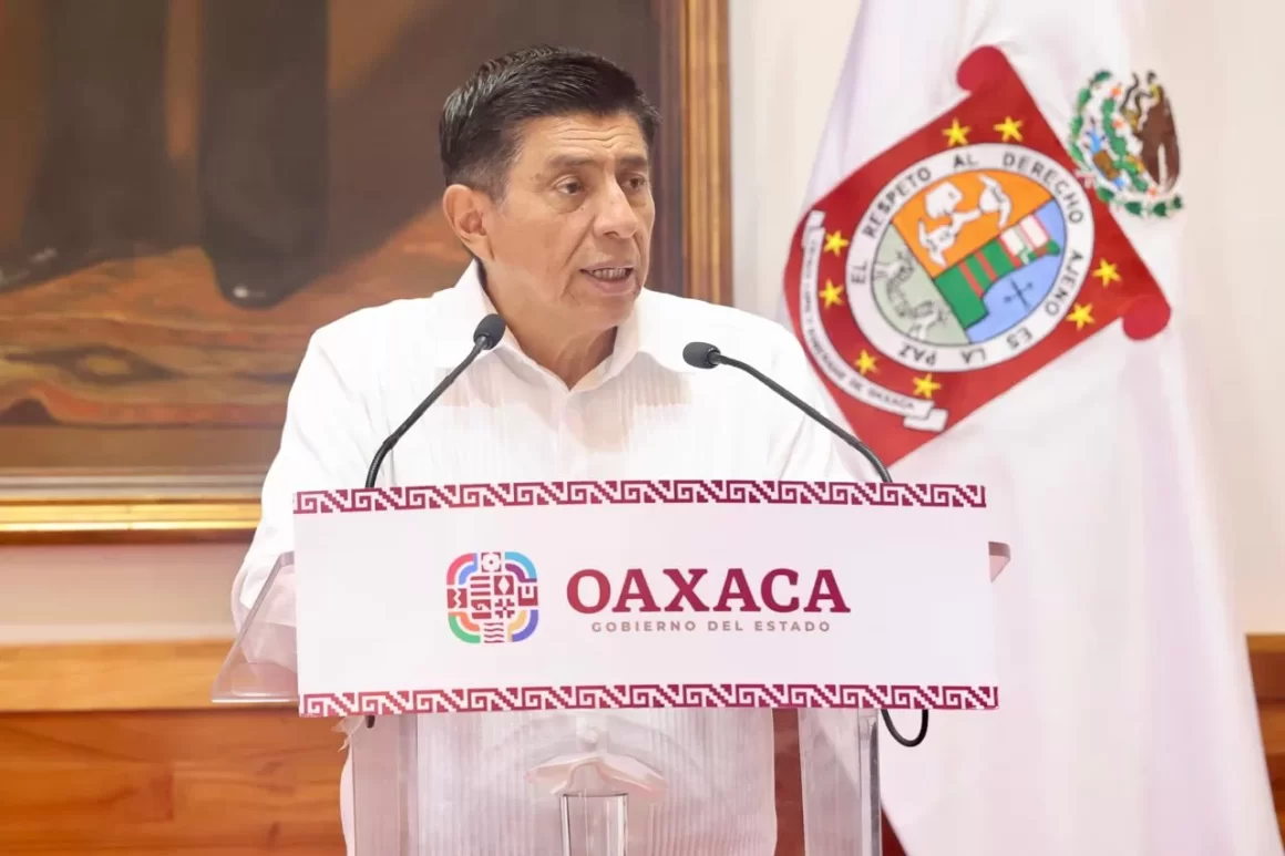 Gobernador de Oaxaca condena redadas y militarización contra migrantes en EE. UU.