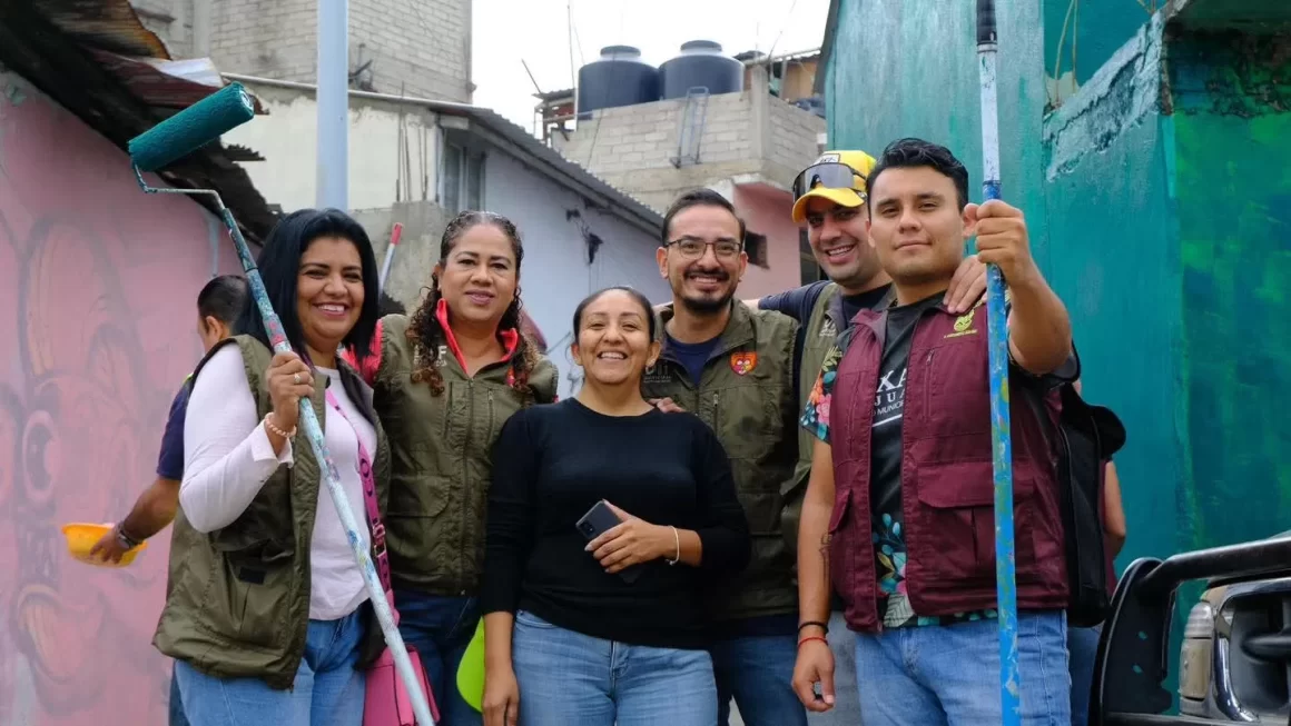 Mega Tequio Vecinal en la colonia Arboledas fortalece entornos seguros y dignos