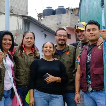 Mega Tequio Vecinal en la colonia Arboledas fortalece entornos seguros y dignos