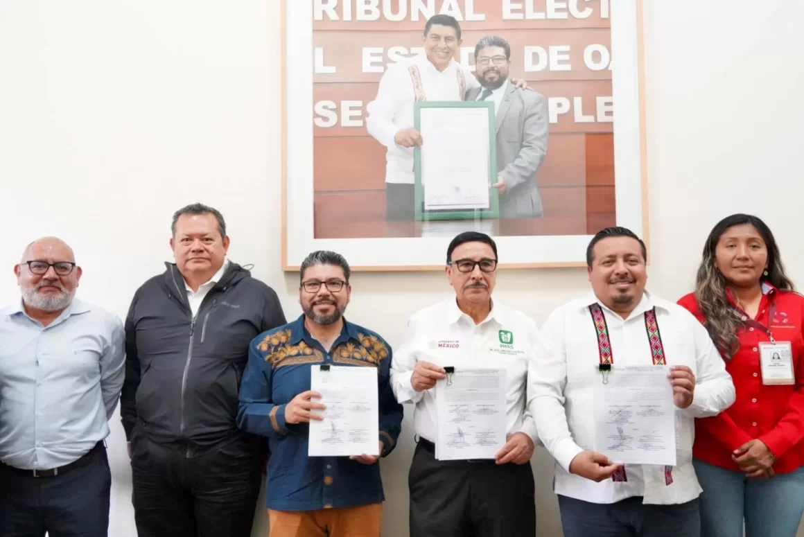 Firma Gobierno de Oaxaca entrega-recepción del predio para construcción de Ciudad Salud