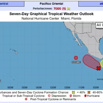 Alerta Protección Civil sobre posible desarrollo ciclónico en próximos días
