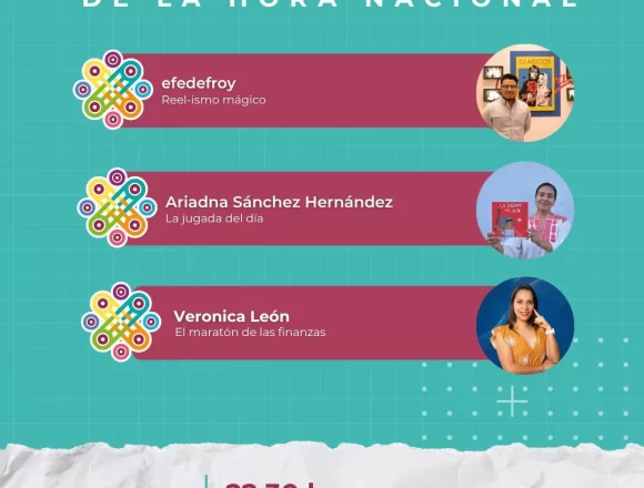 Compartirán la exposición “Reel-ismo Mágico” de Efedefroy en la próxima emisión de El Tiempo Estatal de la Hora Nacional